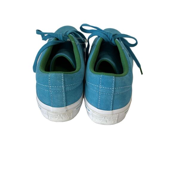 Converse One Star OX Sz Womens 10 Hawaiian Ocean Blue Green Sneakers - Picture 4 of 6